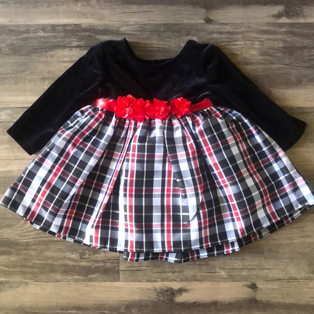 Youngland Infant Christmas Dress size 12M BNWT